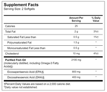 Cargar imagen en el visor de la galería, Super Omega 3. Con 800 mg de EPA y 400 mg de DHA. Synergy. Varios tamaños disponibles