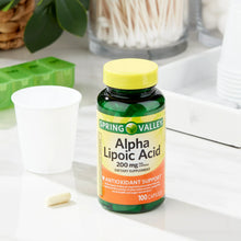 Cargar imagen en el visor de la galería, Ácido alfa lipoico (Alpha Lipoid Acid). Spring Valley. 100 cápsulas