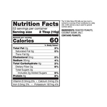 Cargar imagen en el visor de la galería, Mantequilla de maní en polvo PBfit de 850 gramos (1 libra y 14 onzas), pasta de maní en polvo hecha con maní tostado prensado real, 8 gramos de proteína, sin gluten, 60 calorías