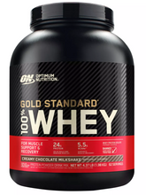 Cargar imagen en el visor de la galería, Proteína 100% WHEY, Gold Standard, 4.37 libras (chocolate), 4.23 Libras (Vainilla)
