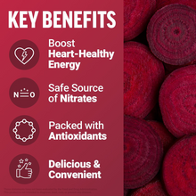 Cargar imagen en el visor de la galería, Remolacha Masticable Total Beets Force Factor – Sabor Açaí Berry, 90 Unidades | Apoyo a la Circulación y Salud Cardiovascular