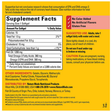Cargar imagen en el visor de la galería, Omega 3 Aceite de Pescado Nature Made 1200 mg, 240 Cápsulas Blandas | Fórmula Burp-Less para Reducir el Regusto a Pescado y Apoyar la Salud Cardiovascular