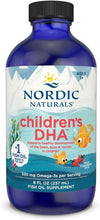 Cargar imagen en el visor de la galería, DHA para niños, Nordic Naturals, sabores fresa y naranja, 530 mg de omega-3 con EPA y DHA - Desarrollo y función cerebral - Sin OMG, 8 onzas, 96 servicios