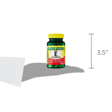 Cargar imagen en el visor de la galería, Vitamina E, 180 mg (400 IU) antioxidante, defensas, piel y corazón. Spring Valley. 100 cápsulas