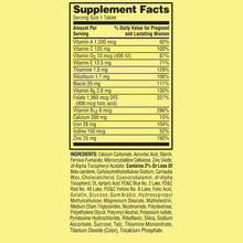 Cargar imagen en el visor de la galería, Prenatales: Multivitamínico para antes, durante el embarazo, y lactancia. Spring Valley. 100 tabletas