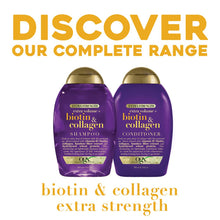 Cargar imagen en el visor de la galería, Shampoo y Acondicionador con Biotin y Colágeno (El Par)