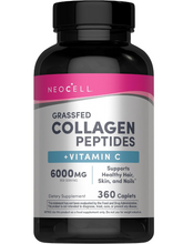 Cargar imagen en el visor de la galería, Colágeno Hidrolizado NeoCell Super Collagen + Vitamina C 6000 mg – 360 Capletas | Tipos 1 y 3 para Piel, Cabello, Uñas y Articulaciones