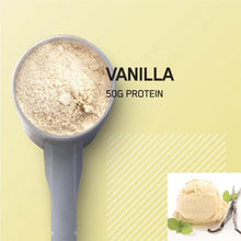 Cargar imagen en el visor de la galería, Proteína SERIOUS MASS, sabores vainilla y chocolate, 12 libras