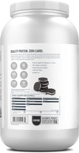 Cargar imagen en el visor de la galería, Isopure Proteína en polvo con cero carbohidratos, 100% aislado de proteína de suero, Keto Friendly, Cookies & Cream, 3 Libras