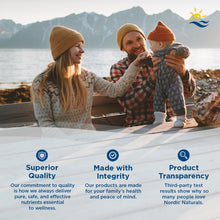 Cargar imagen en el visor de la galería, DHA para niños, Nordic Naturals, sabores fresa y naranja, 530 mg de omega-3 con EPA y DHA - Desarrollo y función cerebral - Sin OMG, 8 onzas, 96 servicios