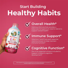 Cargar imagen en el visor de la galería, MaryRuth's Multivitamínico líquido matutino para niños | Multivitamínico infantil | Suplemento de apoyo inmunológico | Vitamina C | Vitamina D | Nutrientes esenciales | Vegano | Hasta 180 servicios| 15.22 onzas (450 ml)