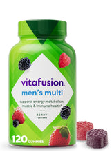 Cargar imagen en el visor de la galería, Multivitamínico hombre en gomitas, Vitafusion, 120 gomitas