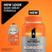 Cargar imagen en el visor de la galería, Multivitamínico Bayer, ONE A DAY, para mujeres mayores de 50 años, 200 tabletas