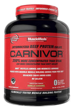 Cargar imagen en el visor de la galería, CARNIVOR Proteína de Res, Construcción Muscular, Recuperación, Libre de Lactosa, Sin Azúcar, Sin Grasa, 23g de Proteína, Certificado Halal, Chocolate, 56 servicios