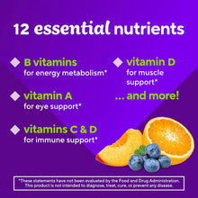 Cargar imagen en el visor de la galería, Multivitamínico para adultos, Vitafusion, 150 gomitas