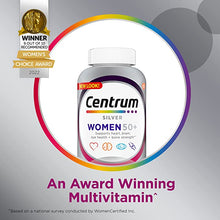 Cargar imagen en el visor de la galería, Centrum silver mujeres mayores de 50 años, Multivitaminico 275 tabletas