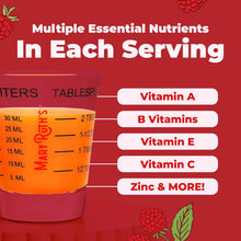 Cargar imagen en el visor de la galería, MaryRuth's Multivitamínico para mujeres, hombres y niños | Multivitamínico líquido matutino | Vitaminas A, C, D, E, B6, B12, Biotina y Zinc | Belleza | Vegano | Sin OGM | Sin gluten | 15.22 onzas (450 ml)