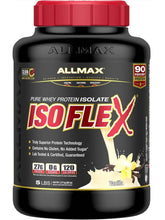 Cargar imagen en el visor de la galería, Proteína ISOFLEX, sabor vainilla, 5 libras