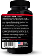 Cargar imagen en el visor de la galería, Maca Negra (Black Maca), Force Factor, 60 cápsulas