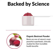 Cargar imagen en el visor de la galería, Remolacha en polvo, Superalimento orgánico para aumentar la nutrición diaria, orgánico USDA, vegano, sin gluten y sin OGM, sin sabor, Force Factor, 90 servicios