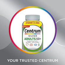 Cargar imagen en el visor de la galería, Centrum silver para adultos mayores de 50 años (hombres y mujeres) 325 tabletas multivitaminico