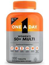 Cargar imagen en el visor de la galería, Multivitamínico Bayer, ONE A DAY, para mujeres mayores de 50 años, 200 tabletas