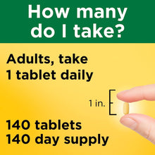 Cargar imagen en el visor de la galería, Complejo B, con vitamina C, Nature Made, 140 tabletas