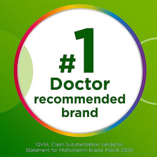 Cargar imagen en el visor de la galería, Centrum para adultos (Mujer y Hombre) 200 tabletas. 23 micronutrientes. vitamina D3, B, C, E, hierro, zinc, antioxidantes. Multivitaminico