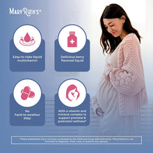 Cargar imagen en el visor de la galería, Multivitamínico Líquido Prenatal y Postnatal MaryRuth’s – 16 oz (473 ml) | Apoyo Nutricional Antes, Durante y Después del Embarazo