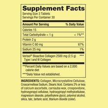 Cargar imagen en el visor de la galería, Colágeno + vitamina C. Spring Valley. 90 tabletas