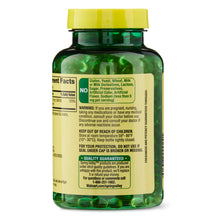 Cargar imagen en el visor de la galería, Vitamina D3, 25 mcg (1000 IU). Spring Valley. Varios tamaños disponibles (De 100 y de 450 cápsulas)