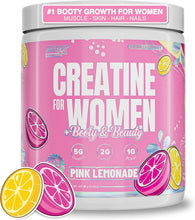 Cargar imagen en el visor de la galería, Creatina Nutrex para mujer, con sabor | 5 g de Creatina, 2 g de Colágeno, BCAAs y Ácido Hialurónico para Glúteos, Fuerza y Piel | Sin Gluten | 30 servicios