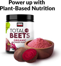 Cargar imagen en el visor de la galería, Remolacha en polvo, Superalimento orgánico para aumentar la nutrición diaria, orgánico USDA, vegano, sin gluten y sin OGM, sin sabor, Force Factor, 90 servicios
