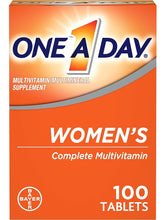 Cargar imagen en el visor de la galería, Multivitamínico ONE A DAY de BAYER, para mujer, 100 tabletas