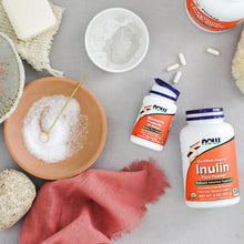 Cargar imagen en el visor de la galería, Inulina en polvo Prebiotico, Now, Varios tamaños disponibles