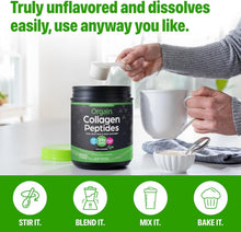 Cargar imagen en el visor de la galería, Colágeno hidrolizado: La mejor forma de cuidar tu pelo, uñas, piel y articulaciones, sin gluten, sin lácteos, sin soja, sin OMG, tipo I y III. 1 Libra.