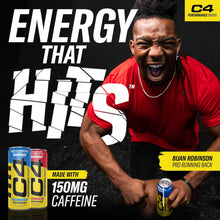Cargar imagen en el visor de la galería, Pre entrenamiento, C4 Sport, certificado NFS para deportistas, energía y rendimiento, diferentes sabores, 12 botellas