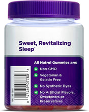 Cargar imagen en el visor de la galería, Melatonina Sleep + Immune Adulto, Natrol, mejora el sueño y aumenta tus defensas, 50 gomitas
