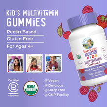 Cargar imagen en el visor de la galería, MARYRUTH'S Vitaminas para niños | Multivitamínico | Gomitas multivitamínicas para mayores de 4 años | Multivitamínico infantil | Vegano | Solo 2 gomitas al día | 60 gomitas