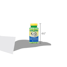 Cargar imagen en el visor de la galería, K2+D3 : Vitamina K2 y Vitamina D3. Spring Valley. 90 cápsulas