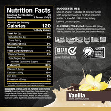 Cargar imagen en el visor de la galería, Proteína ISOFLEX, sabor vainilla, 5 libras