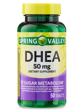 Cargar imagen en el visor de la galería, DHEA, 50 mg. Spring Valley. 50 tabletas