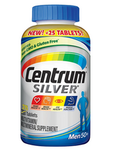 Cargar imagen en el visor de la galería, Centrum silver para hombres mayores de 50 años, 275 tabletas Multivitaminico