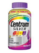 Cargar imagen en el visor de la galería, Centrum silver mujeres mayores de 50 años, Multivitaminico 275 tabletas