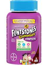 Cargar imagen en el visor de la galería, Multivitamínico para niños Flintstones: Ayuda la salud de tus pequeños a nivel de sistema inmune (defensas), huesos, provee energía y muchos beneficios más. 70 Gomita