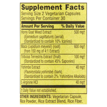 Cargar imagen en el visor de la galería, Horny Goat Weed (incluye Maca, Tribulus y L-Arginina. 60 cápsulas