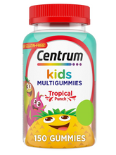 Cargar imagen en el visor de la galería, Centrum en gomitas para niños, deliciosas, hechas con sabores naturales, 150 unidades, suministro para 150 días. Basta con una gomita por día. Multivitaminico