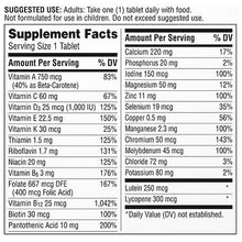 Cargar imagen en el visor de la galería, Centrum silver para adultos (hombres y mujeres) mayores de 50 años, 125 tabletas. Multivitaminico