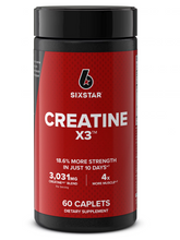 Cargar imagen en el visor de la galería, Creatina Six Star Post Workout X3, 60 Cápsulas | Recuperación muscular y constructor muscular para hombres y mujeres | Monohidratada, 20 porciones.