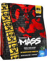 Cargar imagen en el visor de la galería, Mutant Mass, Proteina en polvo, 56 gramos de proteina, 36g BCAA, glutamina, EAA, 1100 calorias, Sabores Vainilla y Guineo, 5 libras
